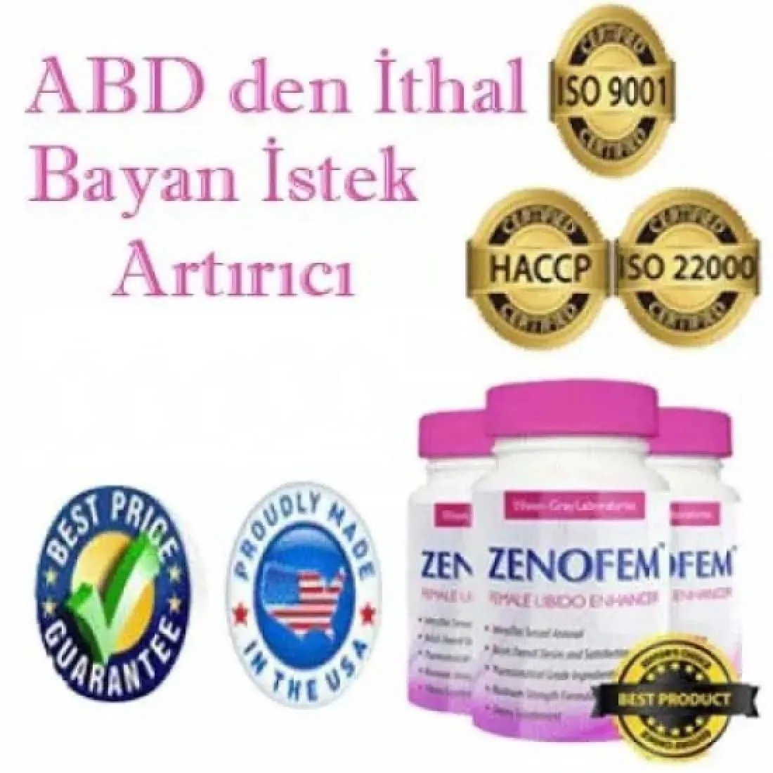 Zenofem Amerikan Bayan Azdırıcı Hap