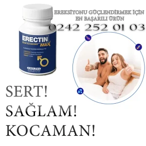 Erectin Max 60 Kapsül