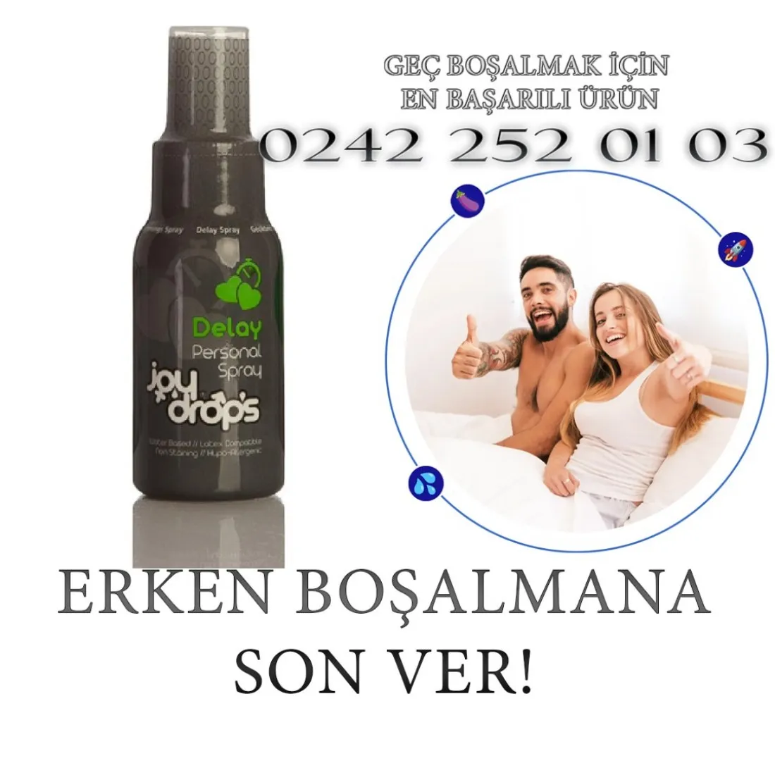 Joy Drops Geciktirici Krem