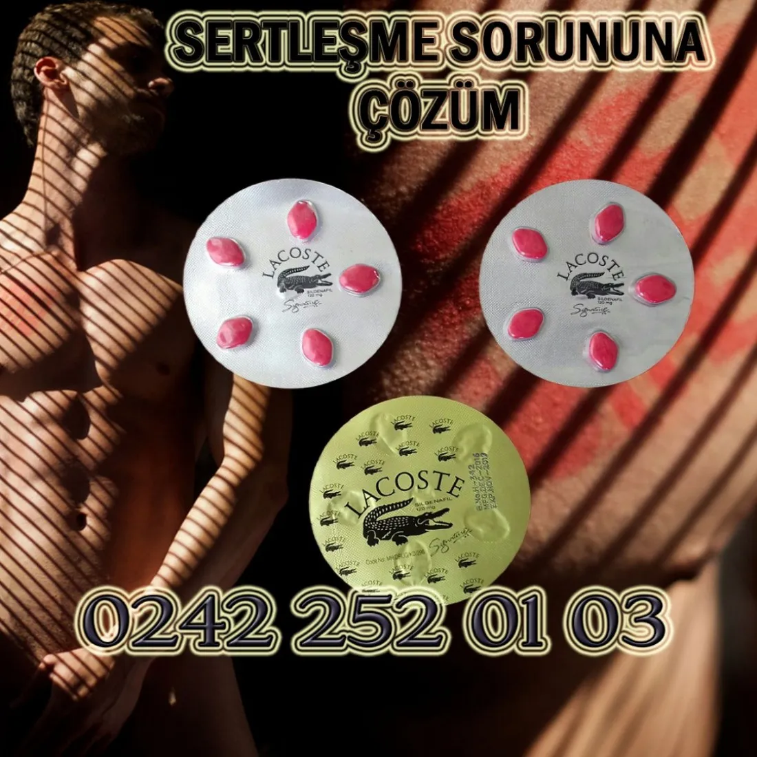 Lacoste 120 Mg Penis Sertleştirici Hap