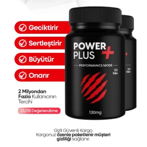 Power Plus Penis Sertleştirici Hap